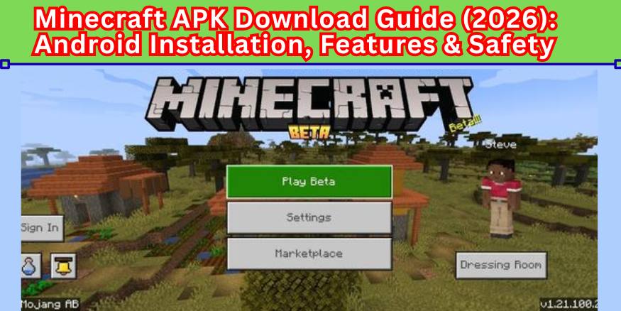 Minecraft APK Download Guide (2026): Android Installation, Features & Safety